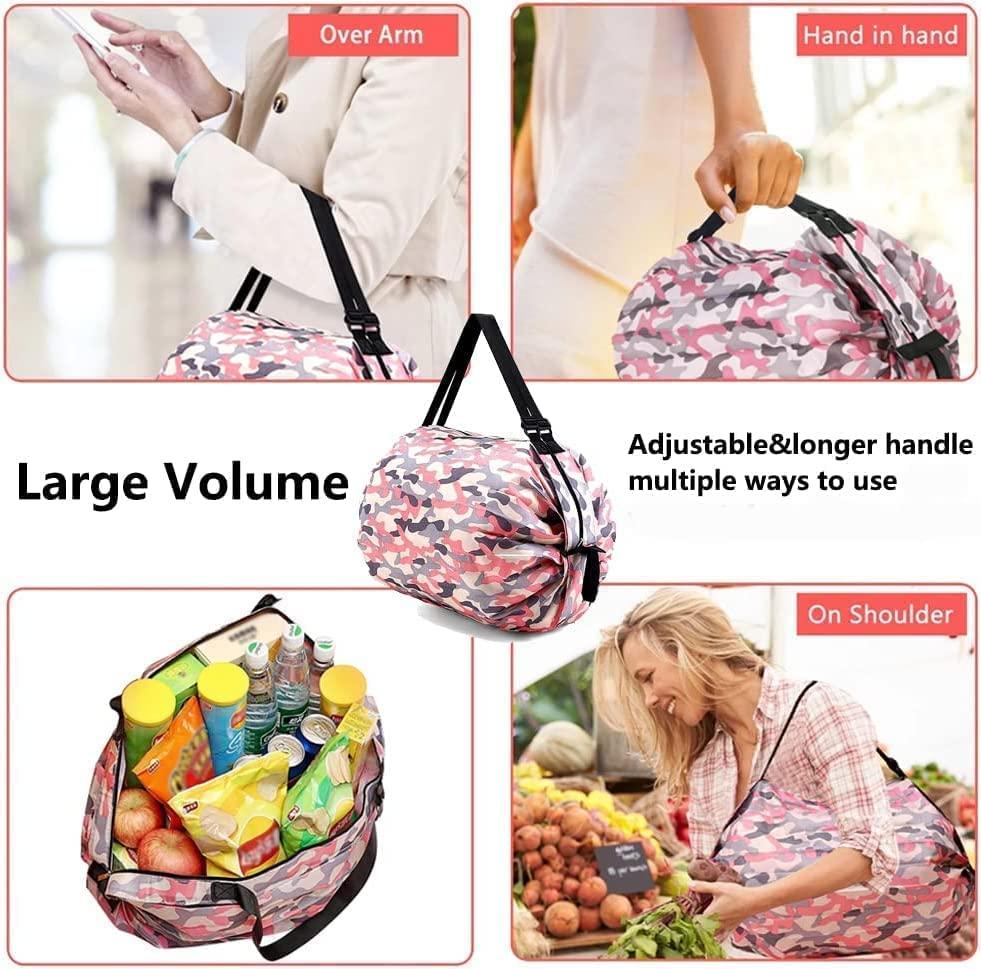 🔥 Buy 2 Get 2 Free – Foldable Waterproof Shopping Bag 👜