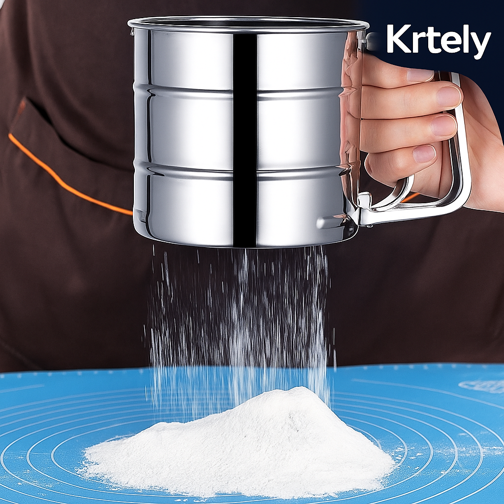 Stainless Steel Flour Sifter (Atta Chhani)