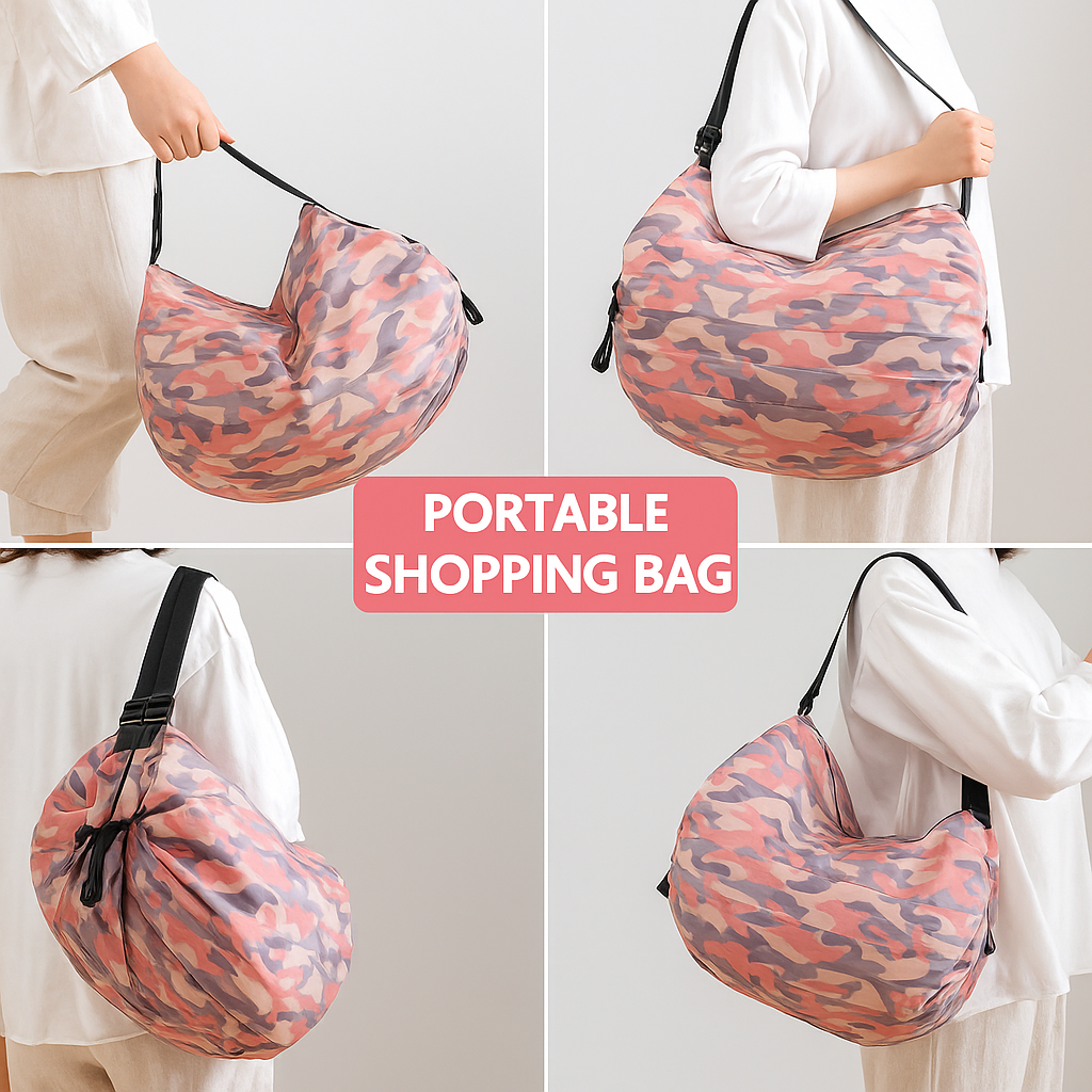 🔥 Buy 2 Get 2 Free – Foldable Waterproof Shopping Bag 👜