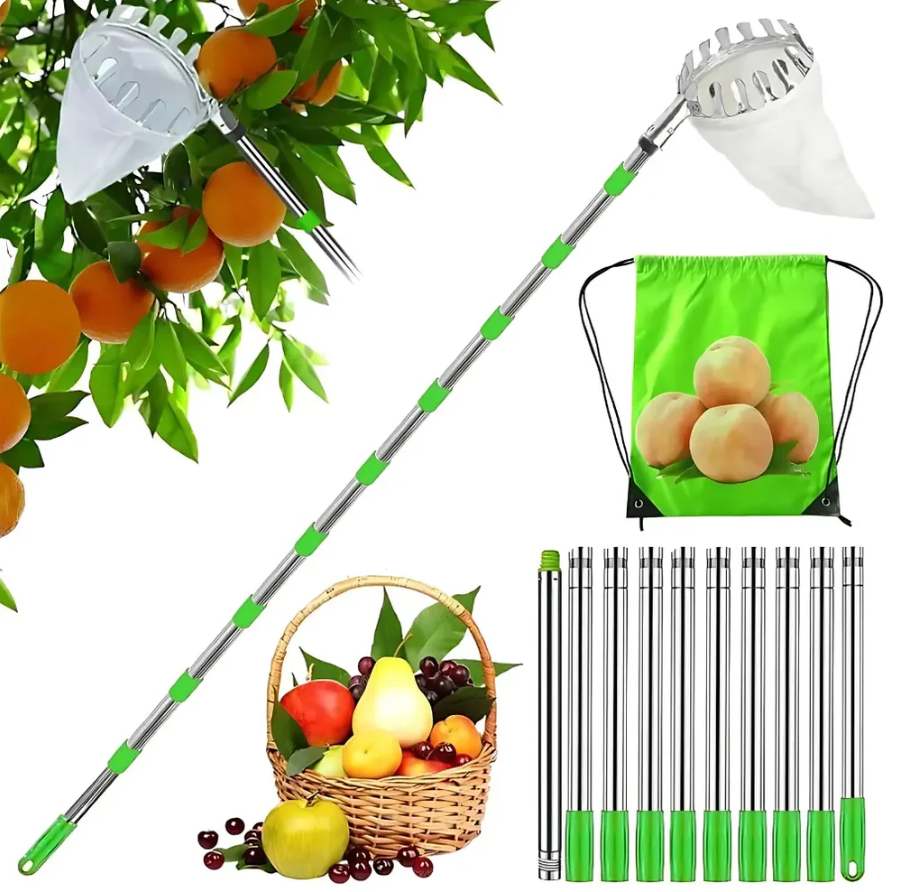 Fruit Picker - Effortless Harvesting For Tall Trees