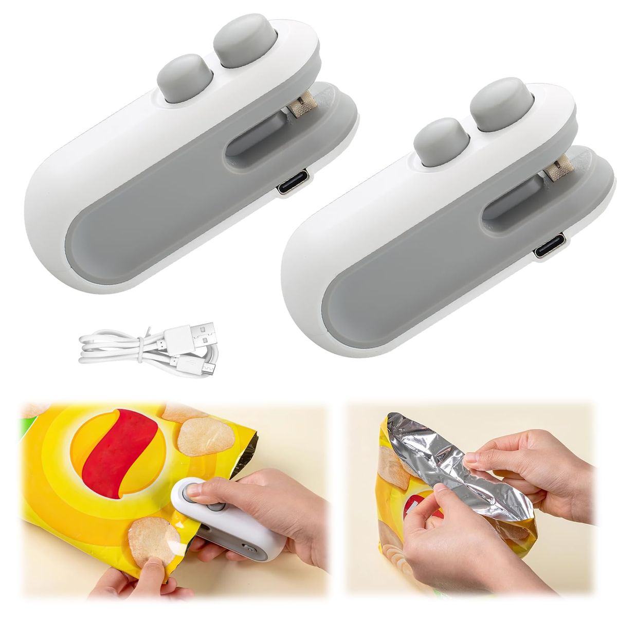 SnackLock™ – Portable Mini Sealing Machine