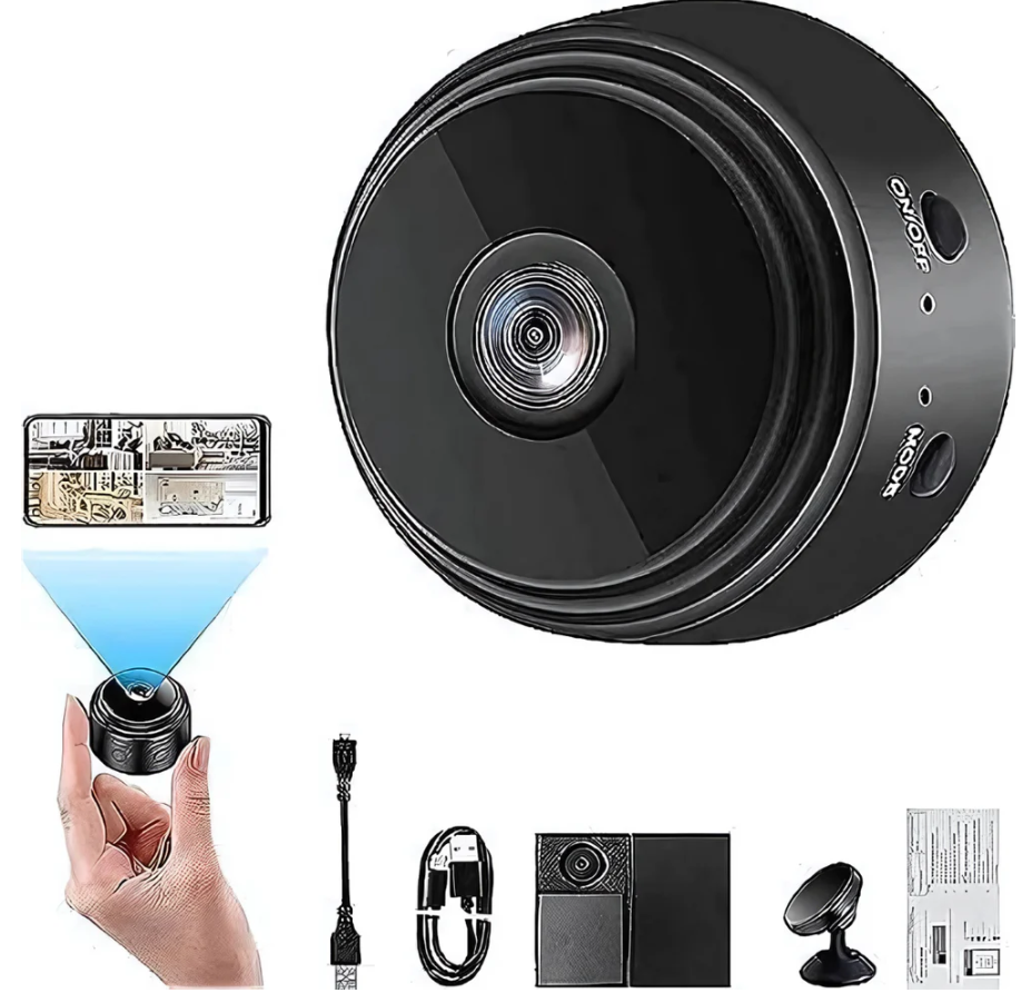 Mini Wireless WIFI ,Cameras With Indoor Video recorder